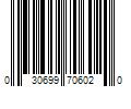 Barcode Image for UPC code 030699706020