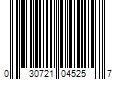 Barcode Image for UPC code 030721045257