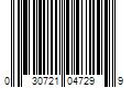 Barcode Image for UPC code 030721047299