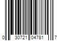 Barcode Image for UPC code 030721047817