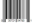 Barcode Image for UPC code 030721047831