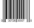 Barcode Image for UPC code 030725000078