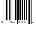 Barcode Image for UPC code 030746000064