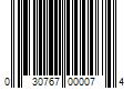 Barcode Image for UPC code 030767000074