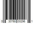 Barcode Image for UPC code 030768002961