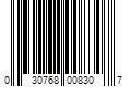 Barcode Image for UPC code 030768008307