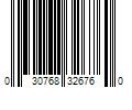 Barcode Image for UPC code 030768326760