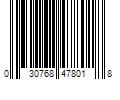 Barcode Image for UPC code 030768478018