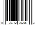 Barcode Image for UPC code 030772002063