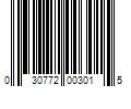 Barcode Image for UPC code 030772003015