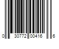 Barcode Image for UPC code 030772004166