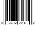 Barcode Image for UPC code 030772004470