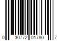 Barcode Image for UPC code 030772017807