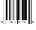 Barcode Image for UPC code 030772031568