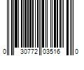 Barcode Image for UPC code 030772035160