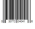 Barcode Image for UPC code 030772040416