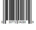 Barcode Image for UPC code 030772042809