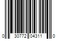 Barcode Image for UPC code 030772043110