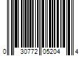 Barcode Image for UPC code 030772052044