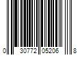 Barcode Image for UPC code 030772052068