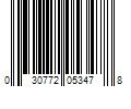 Barcode Image for UPC code 030772053478