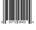 Barcode Image for UPC code 030772054024