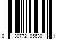 Barcode Image for UPC code 030772056301