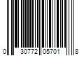 Barcode Image for UPC code 030772057018