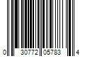 Barcode Image for UPC code 030772057834