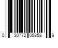 Barcode Image for UPC code 030772058589