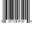 Barcode Image for UPC code 030772061909