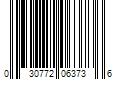 Barcode Image for UPC code 030772063736