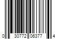 Barcode Image for UPC code 030772063774