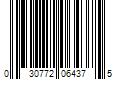 Barcode Image for UPC code 030772064375