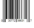 Barcode Image for UPC code 030772066317