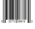 Barcode Image for UPC code 030772068182