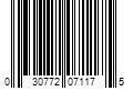 Barcode Image for UPC code 030772071175