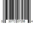 Barcode Image for UPC code 030772072554