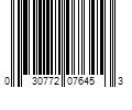 Barcode Image for UPC code 030772076453