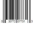 Barcode Image for UPC code 030772077313