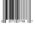 Barcode Image for UPC code 030772077887