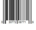 Barcode Image for UPC code 030772087718