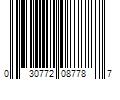 Barcode Image for UPC code 030772087787