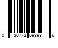 Barcode Image for UPC code 030772093986