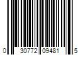 Barcode Image for UPC code 030772094815