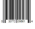 Barcode Image for UPC code 030772095614