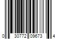 Barcode Image for UPC code 030772096734