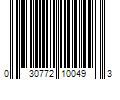 Barcode Image for UPC code 030772100493