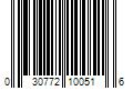 Barcode Image for UPC code 030772100516