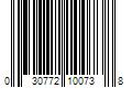 Barcode Image for UPC code 030772100738